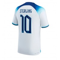Moški Nogometni dresi Anglija Raheem Sterling #10 Domači SP 2022 Kratek Rokav